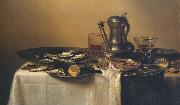 Willem Claesz Heda Nature morte aux pieces d etain oil on canvas